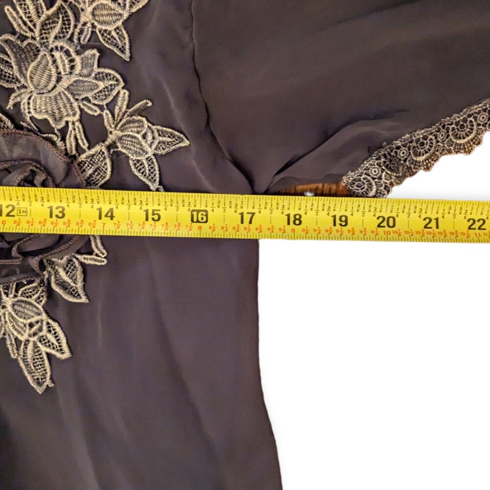 Pretty Angel lace & chiffon blouse - Picture 7 of 8